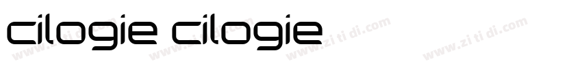 cilogie cilogie字体转换